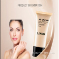 Protetor solar hidratante branqueador para a pele BB Cream